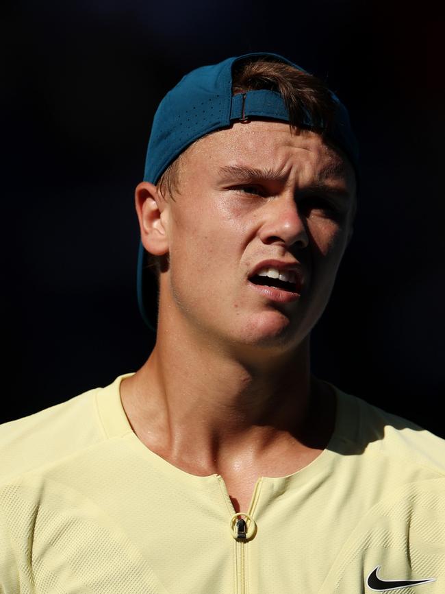 Holger Rune has pushed Andrey Rublev to a fifth set.