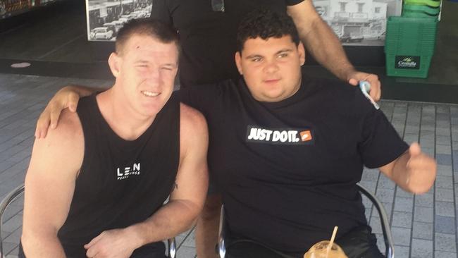 Paul Gallen caught up with one of his biggest fans, Dominic Oliviere.