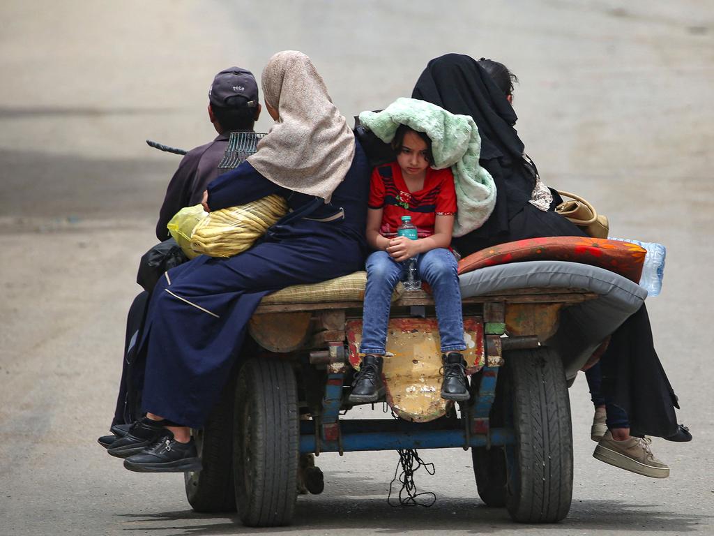 Palestinians are under siege in Gaza. Picture: AFP