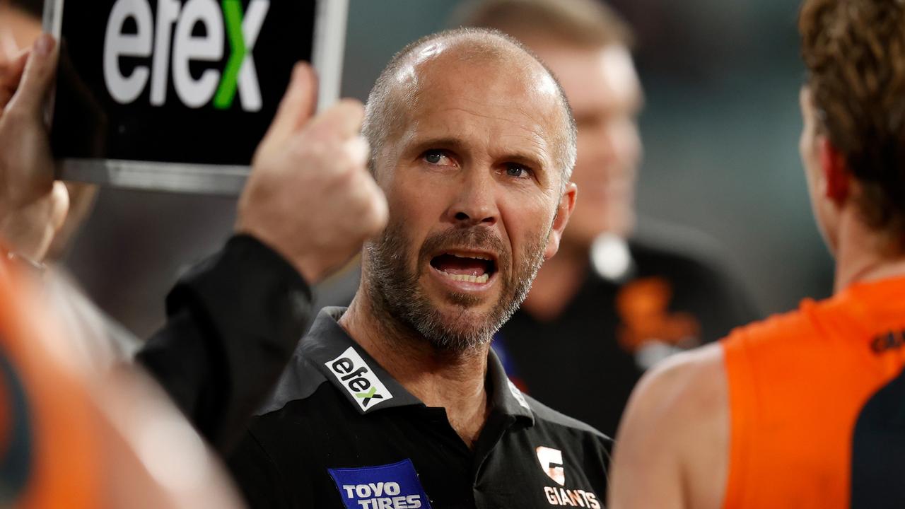 Mark McVeigh has stepped in to coach the Giants. Picture: Getty Images