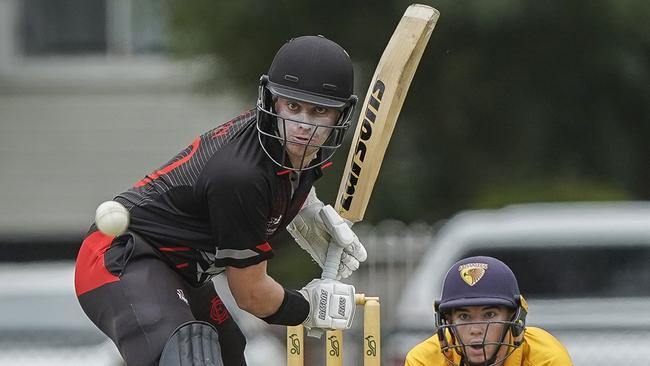 Liam Molloy in action for Essendon. Picture: Valeriu Campan