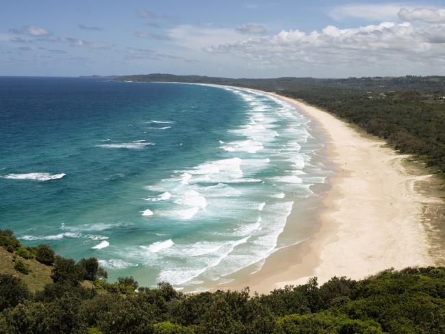 Australia, Queensland, New South Wales, landscape of Tallow Beach at Byron Bay.Escape 9 July 2023Take TourPhoto - Getty Images