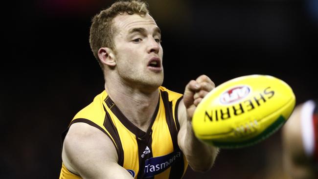 Tom Mitchell of the Hawks.