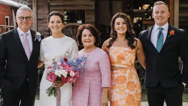 Former Federal Labor MP Joel Fitzgibbon (left) said in a statement he, his wife and two daughters were “devastated and heartbroken”. Picture: Facebook