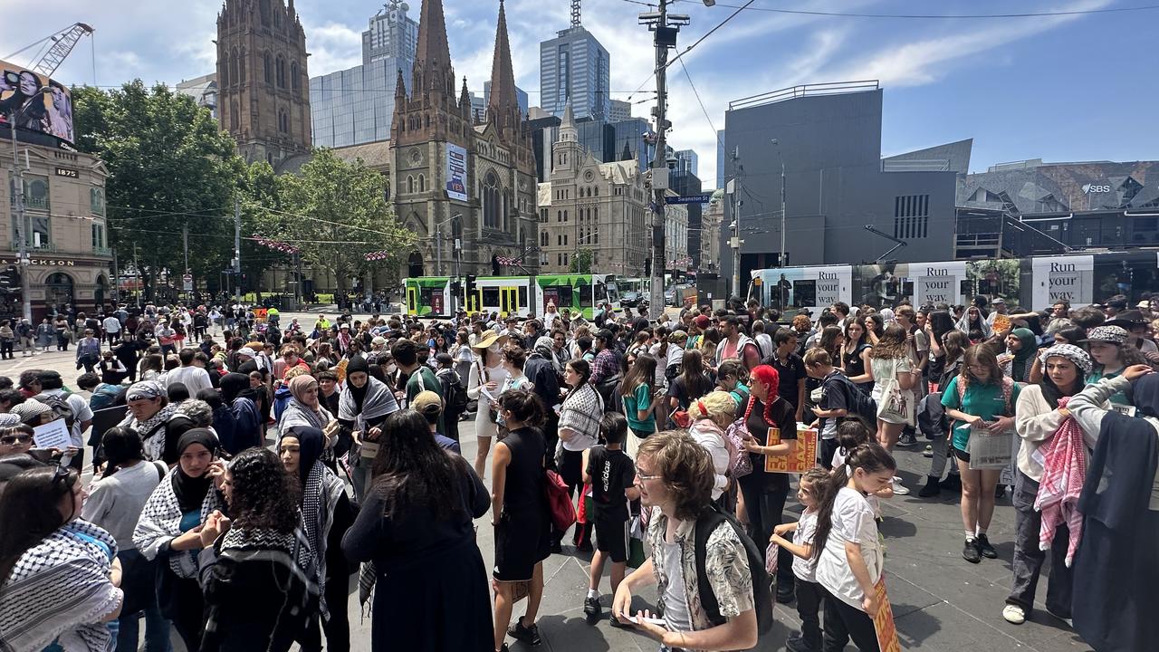 School Strike For Palestine Rally: Vic Students March Through Melbourne ...