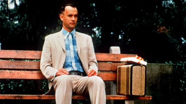 Tom Hanks in scene from the 1994 film 'Forrest Gump.