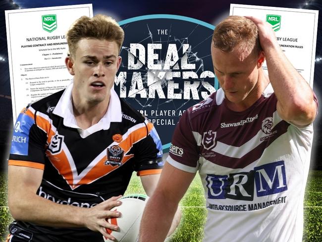 Lachlan Galvin and Daly Cherry-Evans.