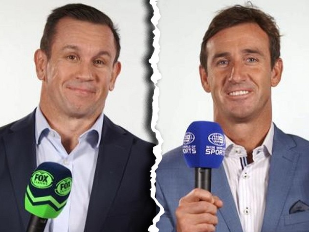 Brothers Matty and Andrew Johns.