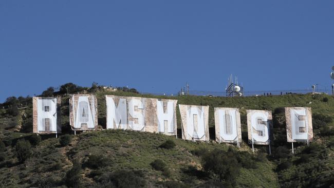 The new-look Hollywood sign raised plenty of eyebrows.