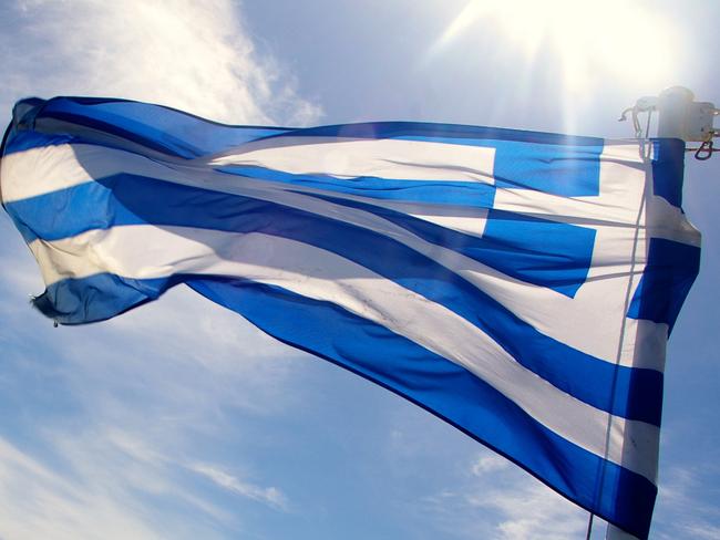 Greek food and culture - Greek Flag