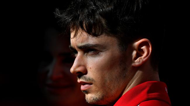 Ferrari gun Charles Leclerc. Picture: Clive Mason/Getty