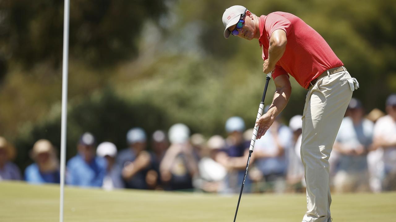 Adam Scott couldn’t fire in the final round of the Australian Open (Photo by Daniel Pockett/Getty Images)