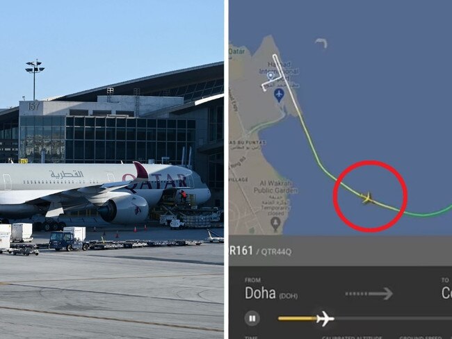 qatar plane miss-hap in january
