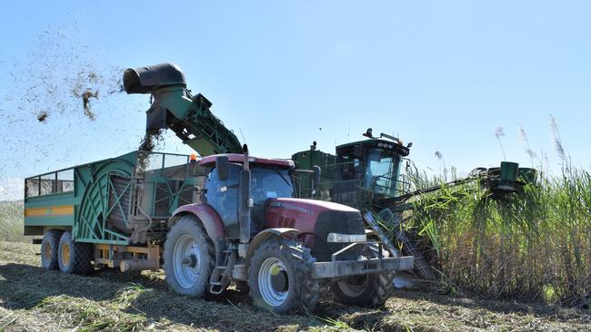 Cane harvest under way in north Queensland. Picture: Cameron Bates