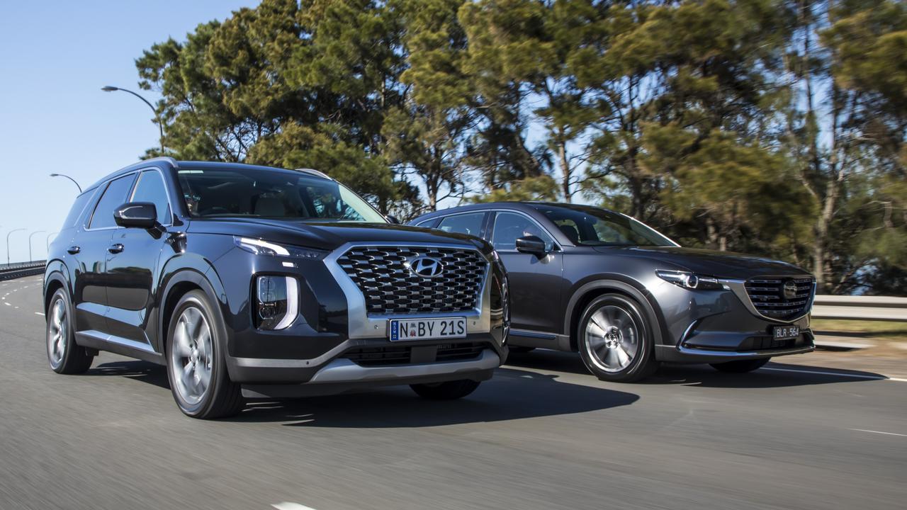 Hyundai Palisade vs Mazda CX9 Big luxury SUVs compared Herald Sun