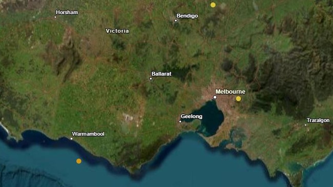 Three earthquakes have hit Victoria within three days. Picture: Supplied