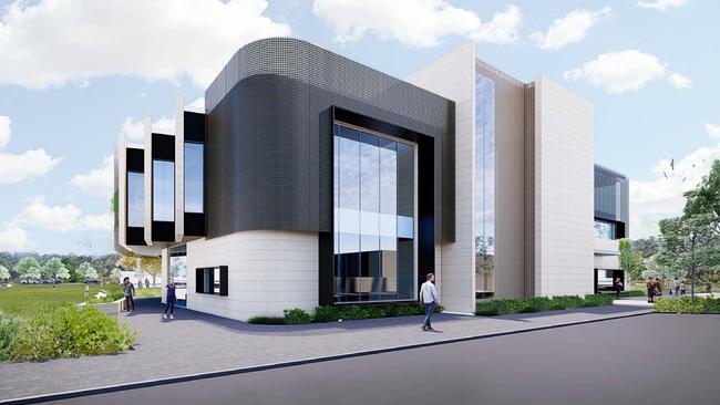 Mitcham Council proposed designs for a new $20m Blackwood Community Hub with new library and community services centre.