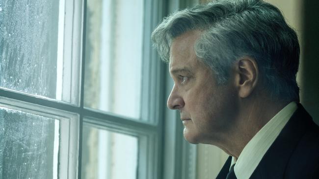 Colin Firth as Jim Swire in Lockerbie. Picture: Graeme Hunter/SKY/Carnival.