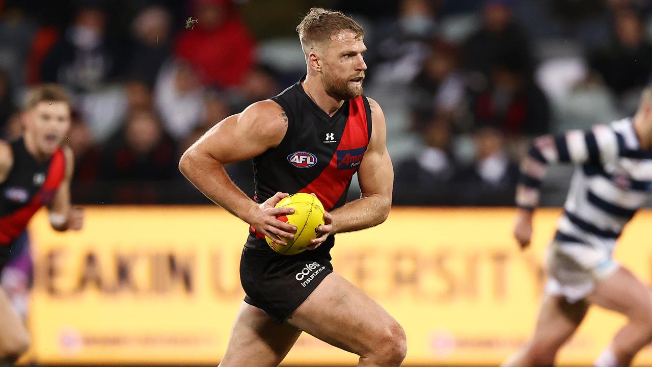 Jake Stringer and the Bombers remain a ways apart on his next contract. Pic: Michael Klein
