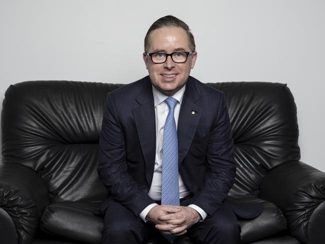 Qantas chief executive Alan Joyce. Picture: Russell Shakespeare