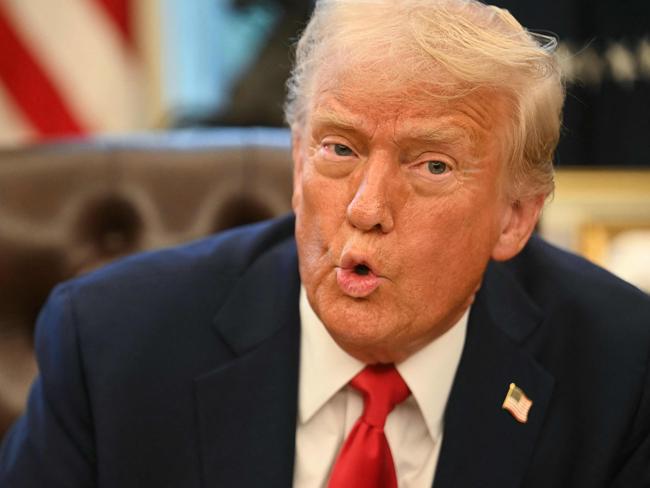 US President Donald Trump has backed down on his threat to hit imports from Mexico with tariffs. Picture: AFP