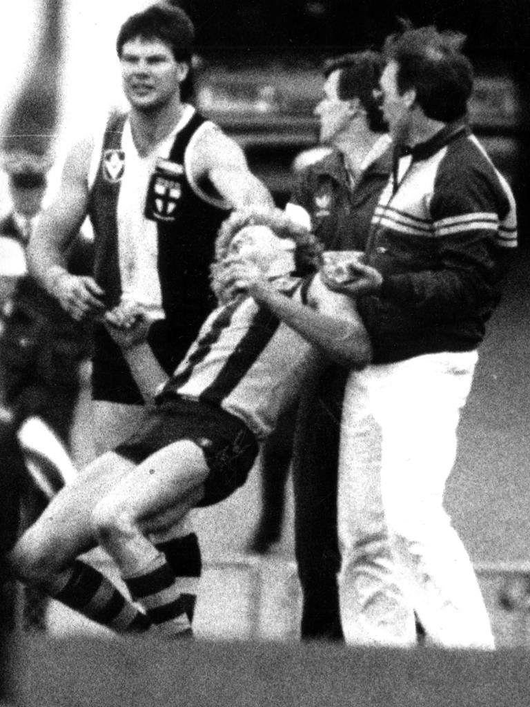 Danny Frawley and Dermott Brereton.