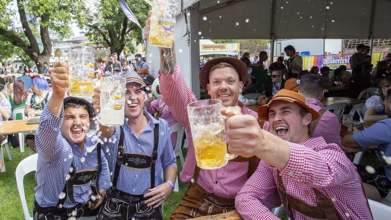 Oktoberfest in the Gardens. 5th October 2024. Picture: Brett Hartwig