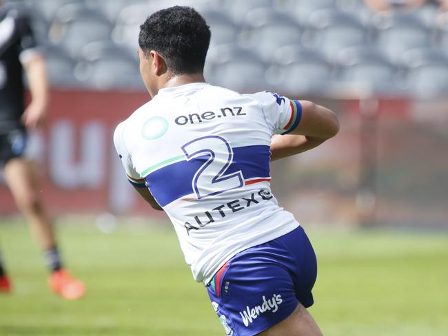 Warriors winger Ezekiel Davidson-Faaiuaso Picture: Warren Gannon Photography