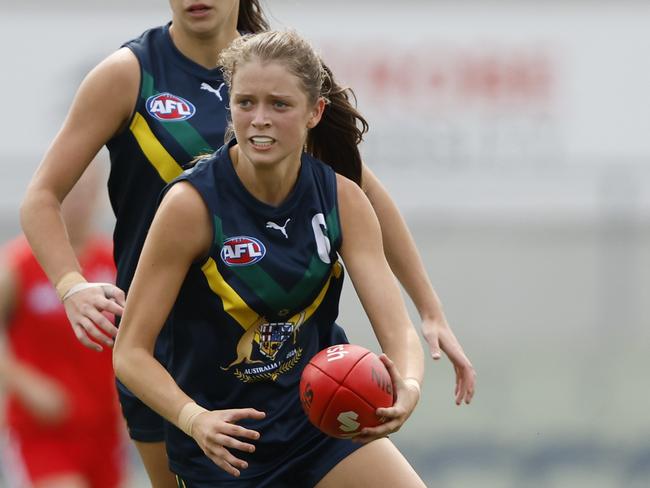 Sara Howley is highly touted. Picture: Darrian Traynor/AFL Photos/via Getty Images