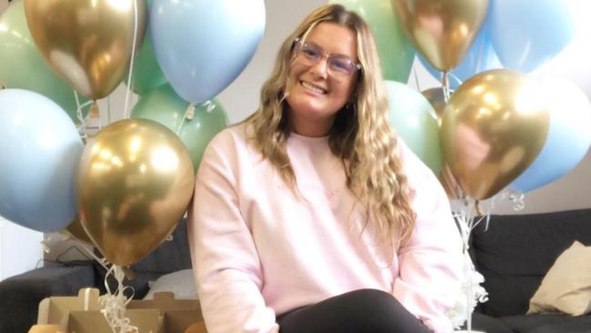 Ms Gercovich started Bespoke Balloons Ballarat, a decorating business, since 2017. Picture: Instagram