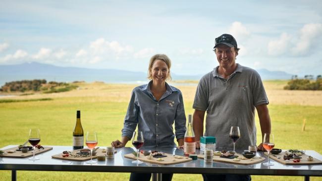 A salt sommelier experience at Tasman Sea Salt. 