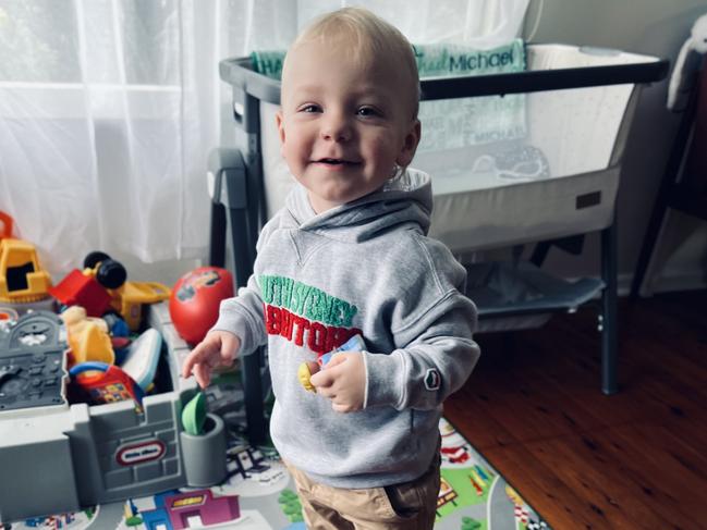 Ashton is my cheeky little 21 month old toddler. Full of energy, funny and so cheeky! <b><a href="https://www.dailytelegraph.com.au/newslocal/blacktown-advocate/vote-help-us-find-the-cheekiest-toddler-in-nsw/news-story/9ae7eb32bd93be85a472b448d0c19dda">VOTE HERE </a></b>