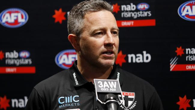 James Gallagher has stepped down as St Kilda list manager. Picture: Getty Images