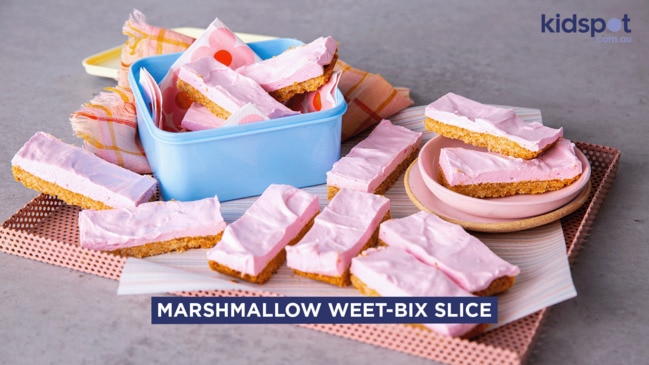 Marshmallow Weet-Bix Slice