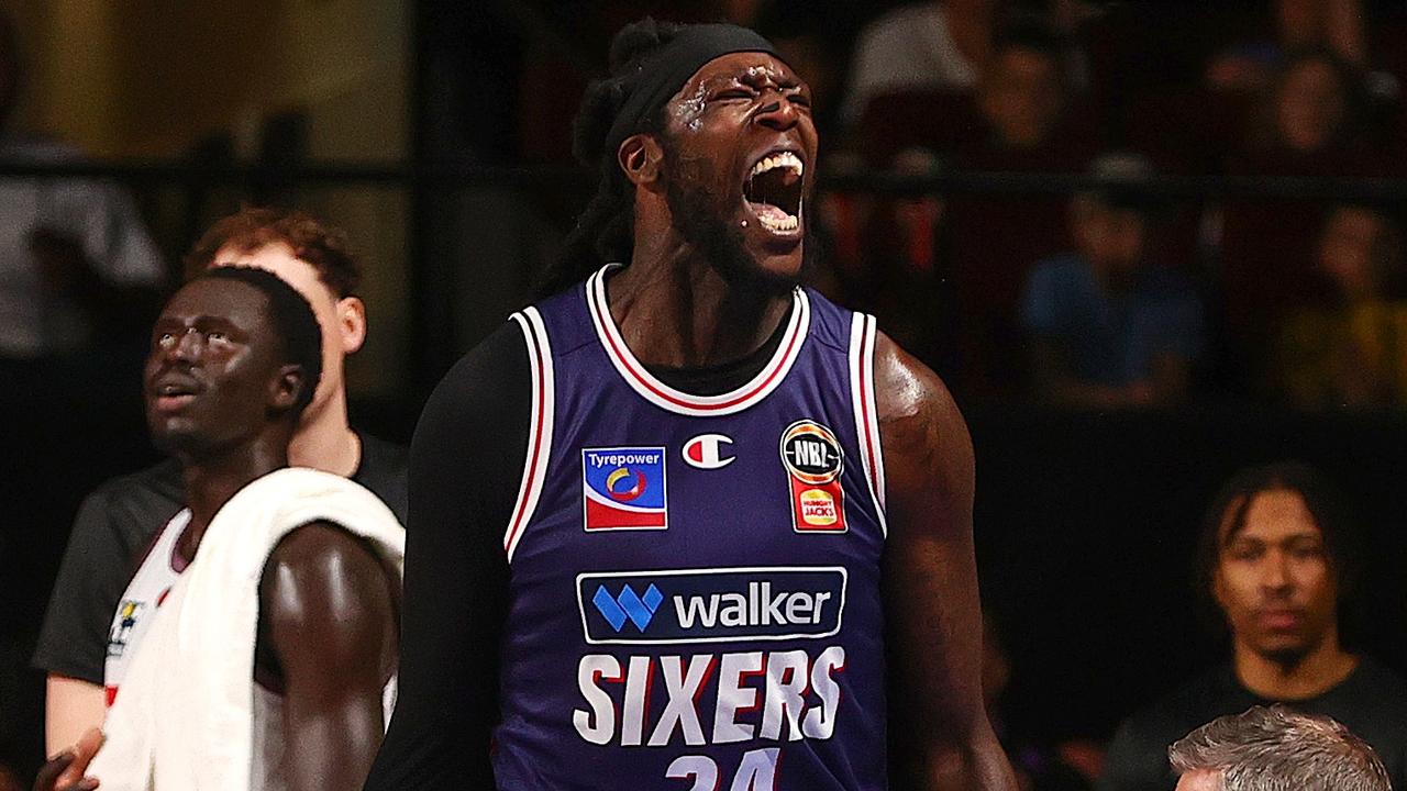 Former NBA star’s stunning finish to secure 36ers victory and block Kings’ surge