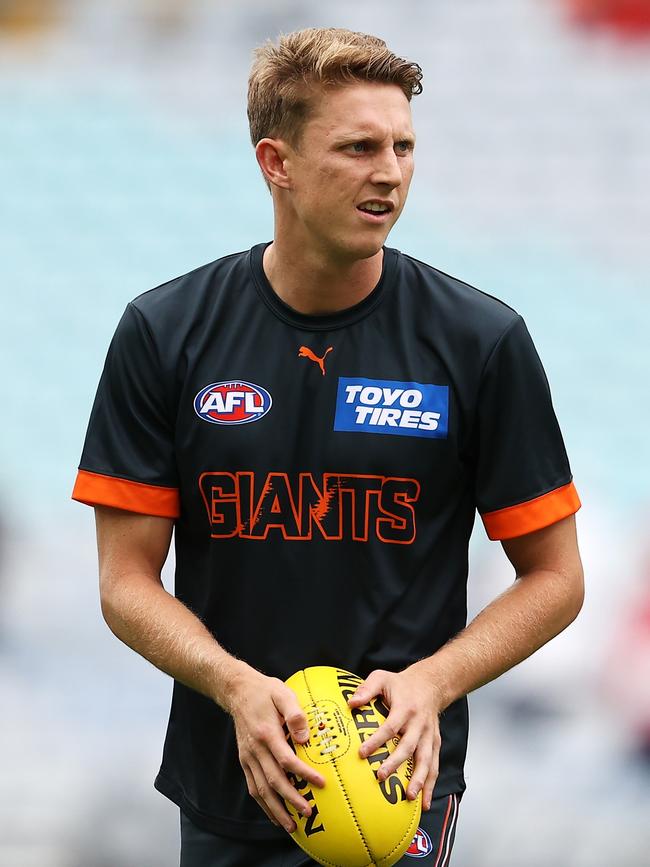 Lachie Whitfield has an ankle injury. Picture: Mark Kolbe/Getty Images