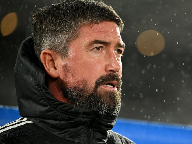 YOKOHAMA, JAPAN - FEBRUARY 21: Head coach Harry Kewell of Yokohama F.Marinos is seen prior to the AFC Champions League Round of 16 second leg match between Yokohama F.Marinos and Bangkok United at at Yokohama International Stadium on February 21, 2024 in Yokohama, Kanagawa, Japan. (Photo by Kenta Harada/Getty Images)