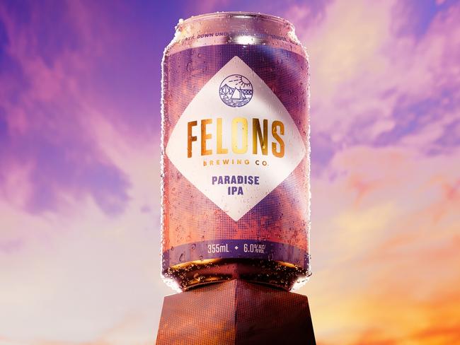 Felons Brewing Co's Paradise IPA.