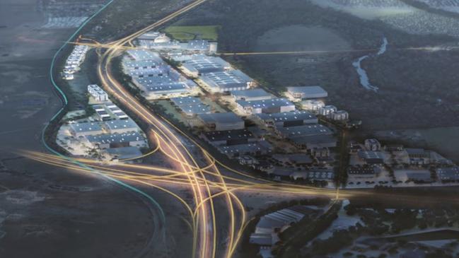 Mirvac's $956m Southern Gateway Business Park is hinging on the delivery of essential infrastructure.