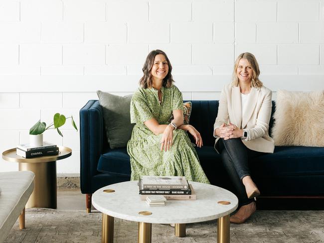 Circle In co-founders Jodi Geddes and Kate Pollard. Picture: Supplied