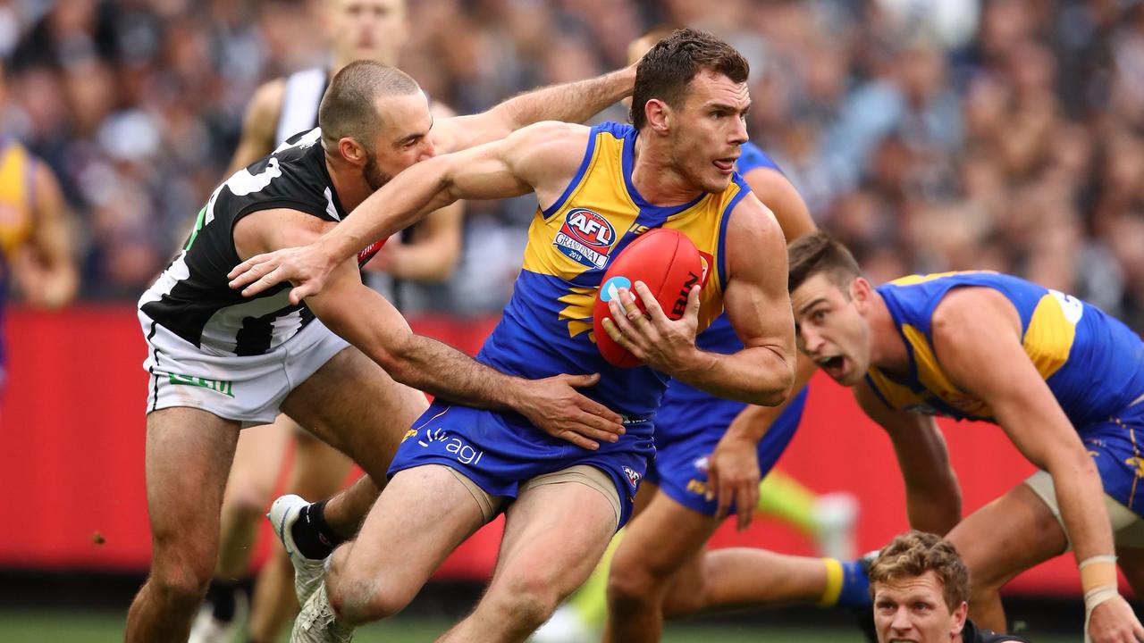 AFL Grand 2018, Grand Final ratings, Every player ranked 44-1, Collingwood vs West Luke Shuey Norm Smith