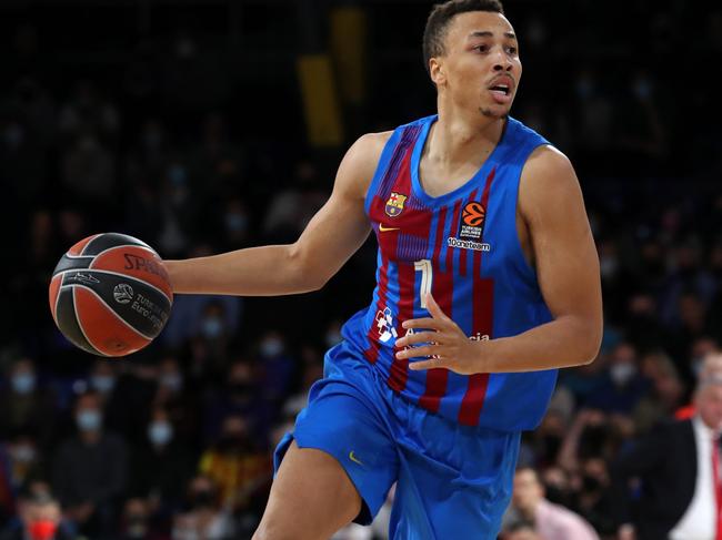 Dante Exum has impressed playing for Barcelona. Photo: NurPhoto/Getty Images