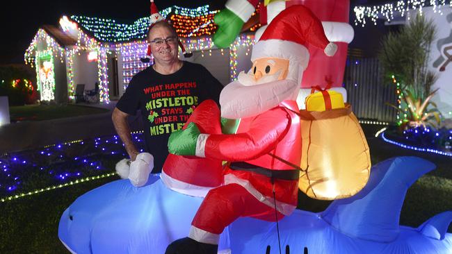 Christmas lights in the townsville region, 2020. PICTURE: CRAIG WARHURST