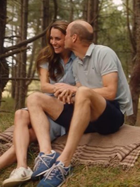 The princess put out a three-minute video in September announcing she had finished cancer treatment. Picture: Will Warr/Prince and Princess of Wales/Instagram