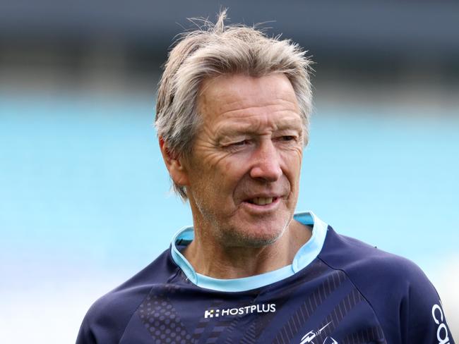 OCTOBER 5, 2024: Melbourne Storm coach Craig Bellamy during the Melbourne Storm Captain's Run at Accor Stadium, Sydney Olympic Park.Picture: Damian Shaw