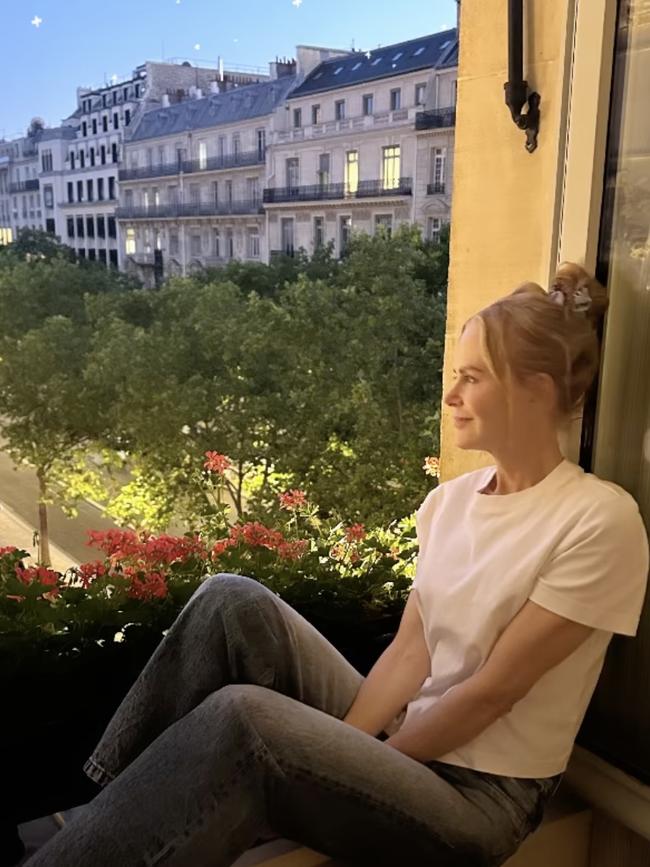 Nicole Kidman is also expected in Paris. Picture: Instagram