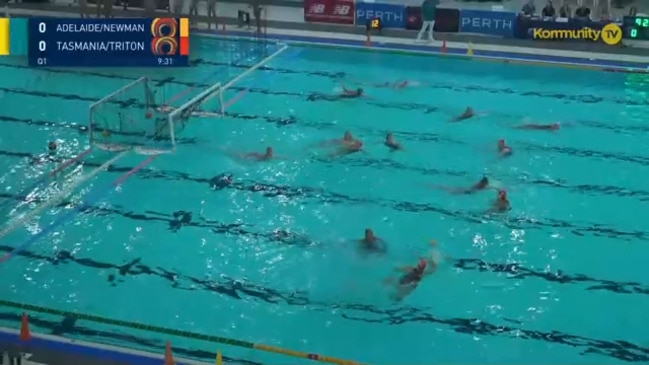 Replay: Australian Youth Water Polo Championships Week 2 - Adelaide/Warriors v Tasmania/Triton (16G Green)