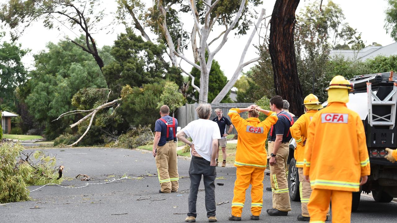 Storms and wild weather hit Lara. Picture: David Smith.