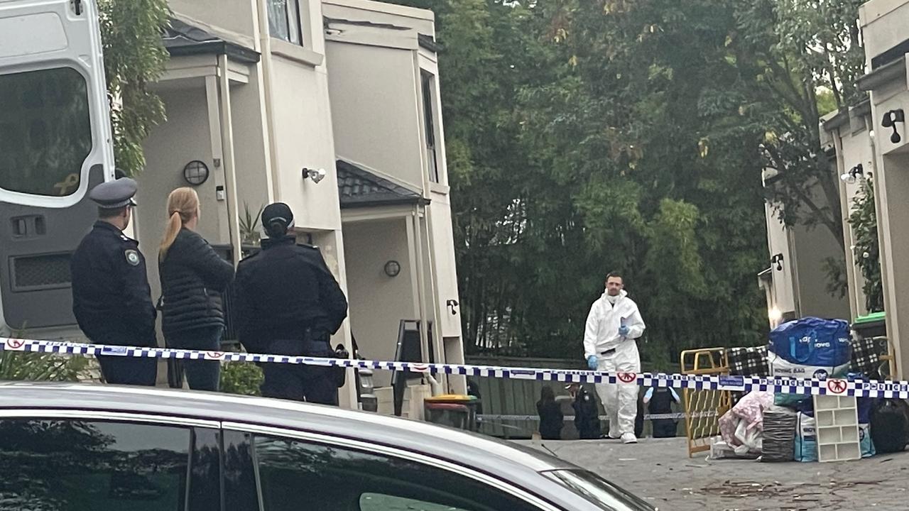 Police at the scene at Ourimbah in 2023. Picture: NewsLocal