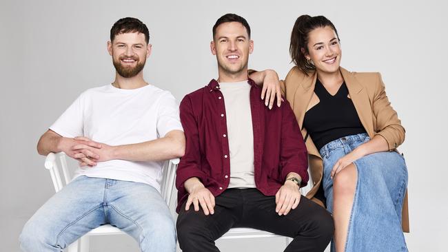 Nova's national drive trio Ben, Liam and Belle. Picture: Supplied
